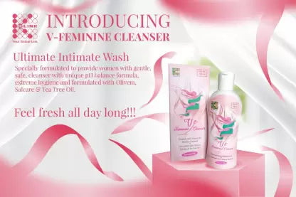 K-LINK V-Feminine Cleanser Intimate Wash (100 ml)