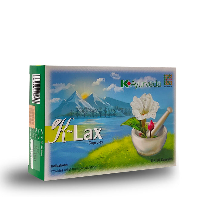 K-Lax Ayurvedic Solutions: Relieve Constipation and Promote Digestive Health