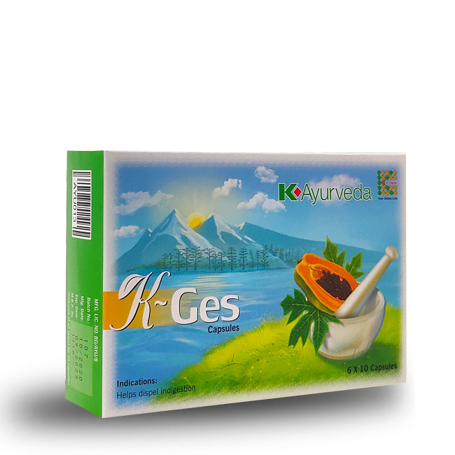 K-Ges: Digestive Enzymes for Indigestion Relief and Improved Nutrient Absorption