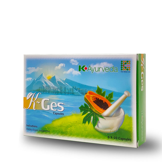 K-Ges: Digestive Enzymes for Indigestion Relief and Improved Nutrient Absorption