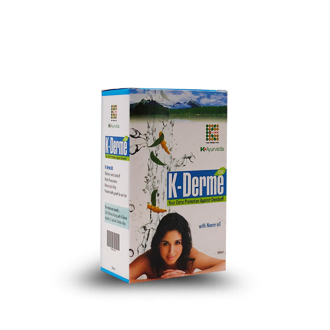 KLINK K-Derme Oil: Herbal Solution for Dandruff-Free and Healthy Scalp