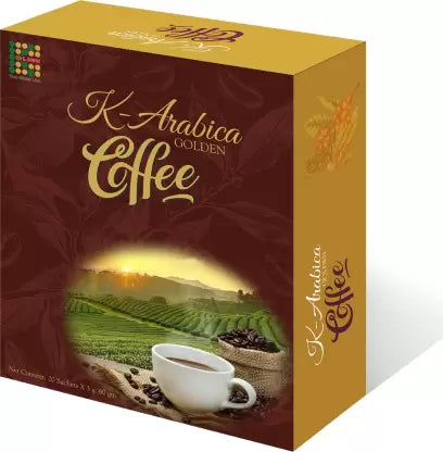 K-Arabica Golden Coffee: Boost Metabolism and Strengthen Immunity [20Sachets x 3gms]