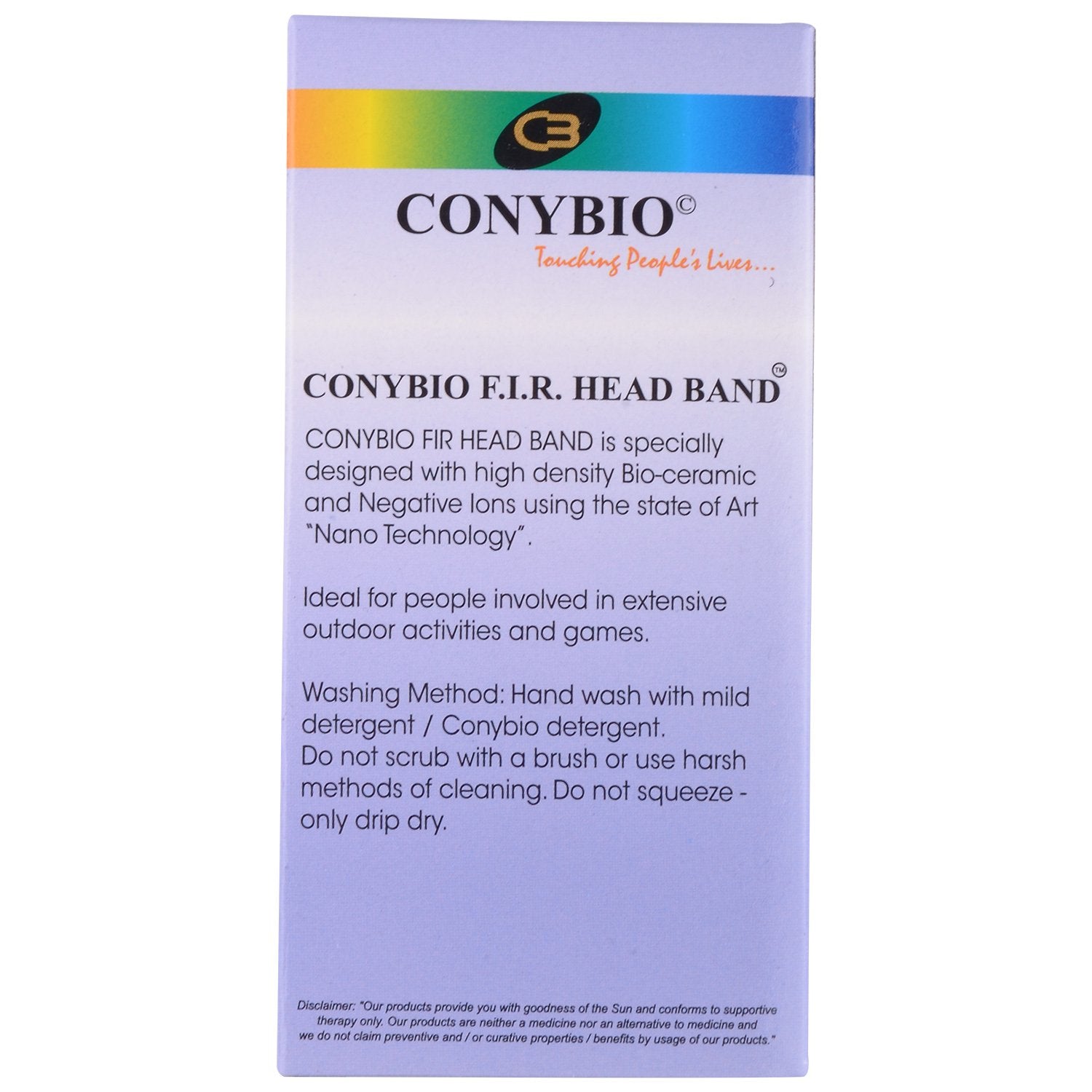 Conybio FIR Head Band - Enhanced Comfort for Outdoor Enthusiasts with Bio-Ceramic.