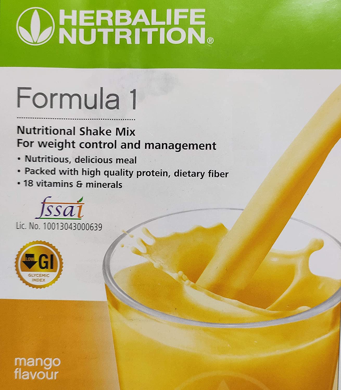 Herbalife Weight Loss Formula1(Mango)+Personalized Protein Powder(Ppp)+Afresh Lemon