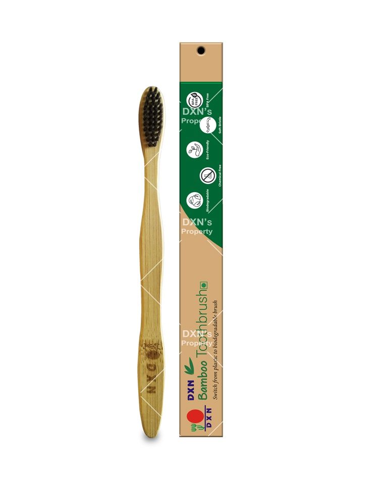 DXN Bamboo Tooth Brush 4 PIECE