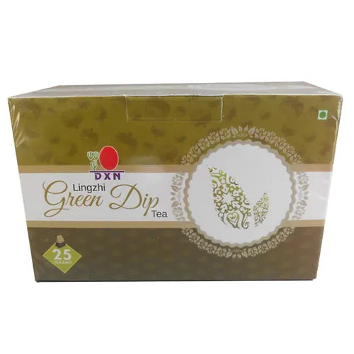 DXN Ganoderma Green Tea Dip Tea - 25 Tea Bags