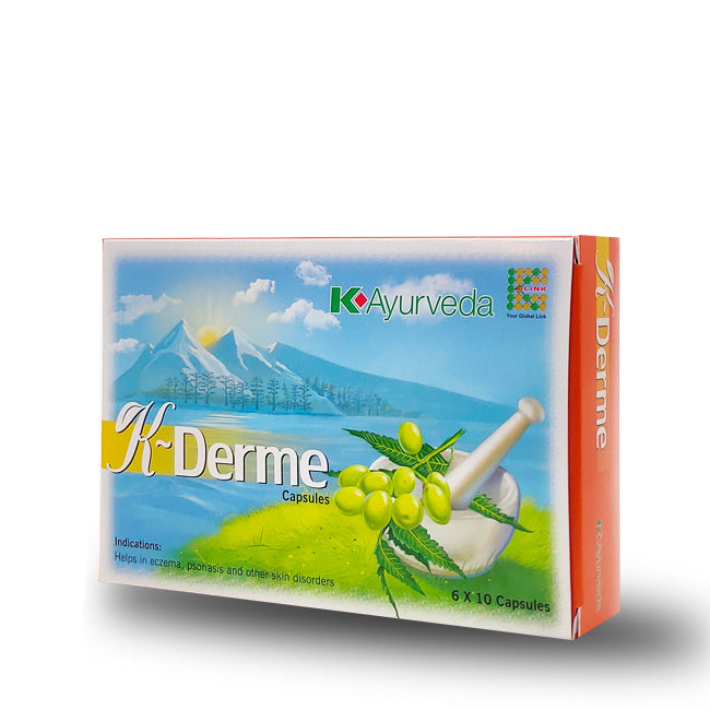 KLINK K-DERME (60 Capsules)  k-link K-Derme Cleans and Detoxifies The Body