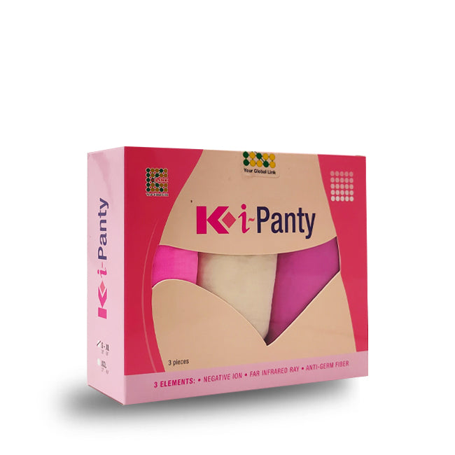 K-i-Panty (FOR COMFORT AND HEALTH) - Negative Ion, Far Infrared Ray, Anti-Germs Fiber