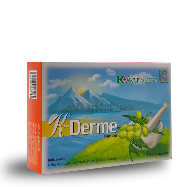 KLINK K-DERME (60 Capsules)  k-link K-Derme Cleans and Detoxifies The Body