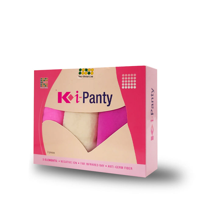 K-i-Panty (FOR COMFORT AND HEALTH) - Negative Ion, Far Infrared Ray, Anti-Germs Fiber