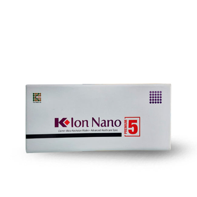 K-ION NANO PREMIUM 5 (BLACK) - Advanced Eye Care with Anion and Infrared Technology