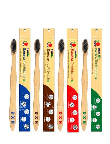 DXN Bamboo Tooth Brush 4 PIECE