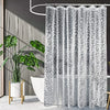 ARADENTtrade; Waterproof Shower Curtain for Bathroom with 8 Hooks(Set Content : 1 Shower Curtain Set)