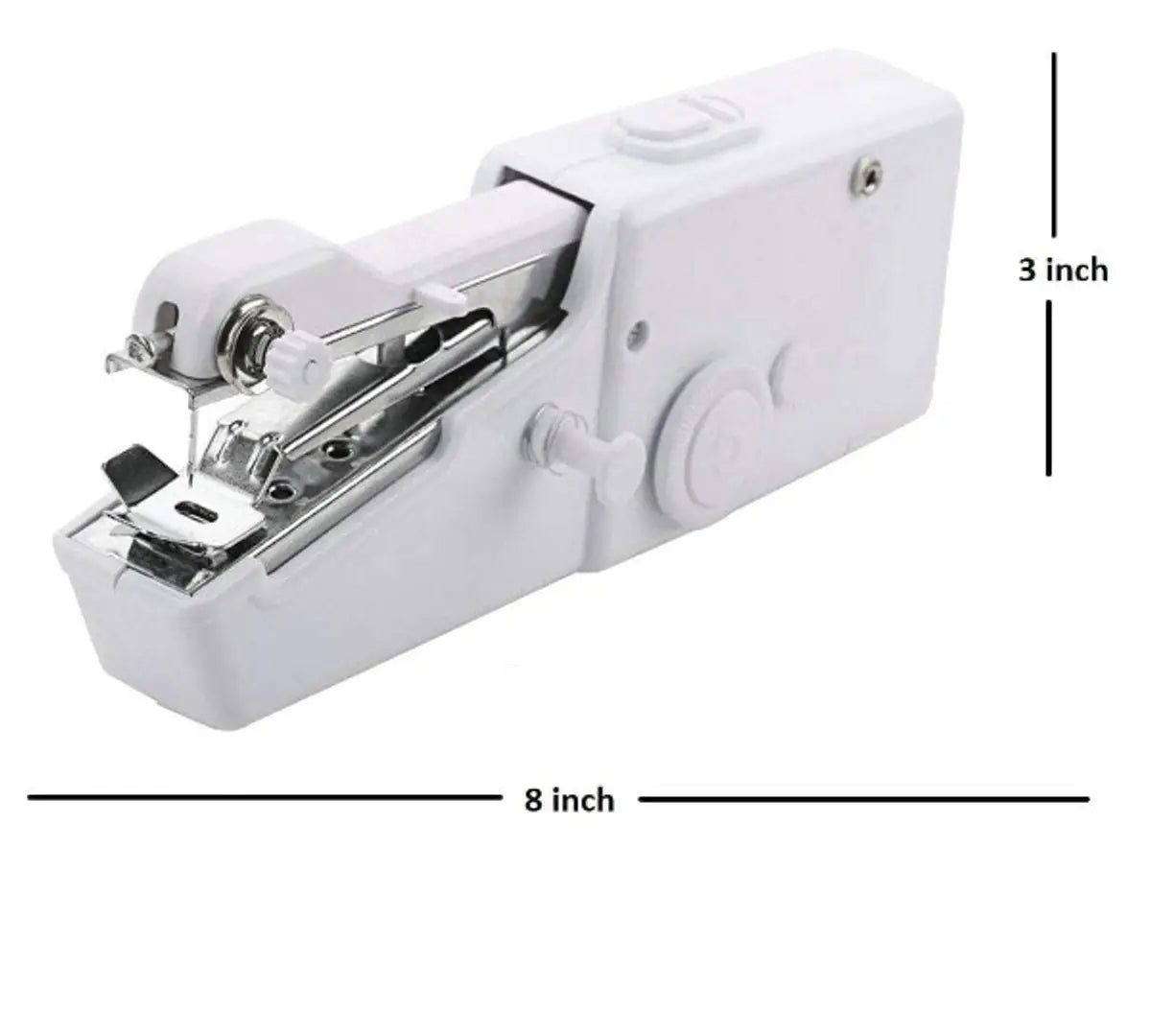 ZOOM TECH Sewing Machine Electric Handheld Sewing Machine Mini Handy Stitch Portable Needlework Cordless Handmade DIY Tool Clothes Portable