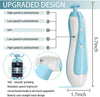 Electric Baby Nail Trimmer with Grinding Heads for Newborn Infant and Toddler