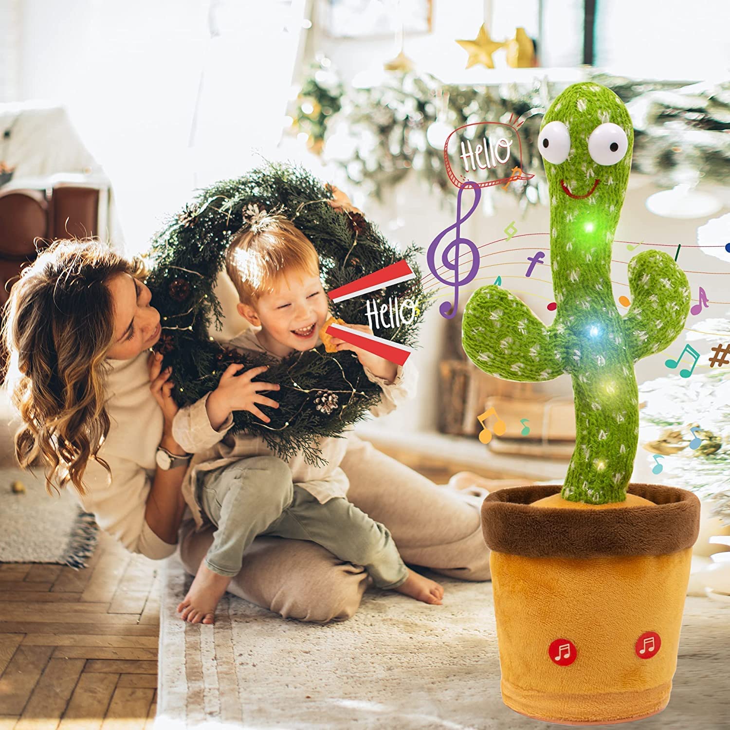 Smart Dancing Cactus toy | Funny Education Toys for Children Playing Home Decor Items for Kids