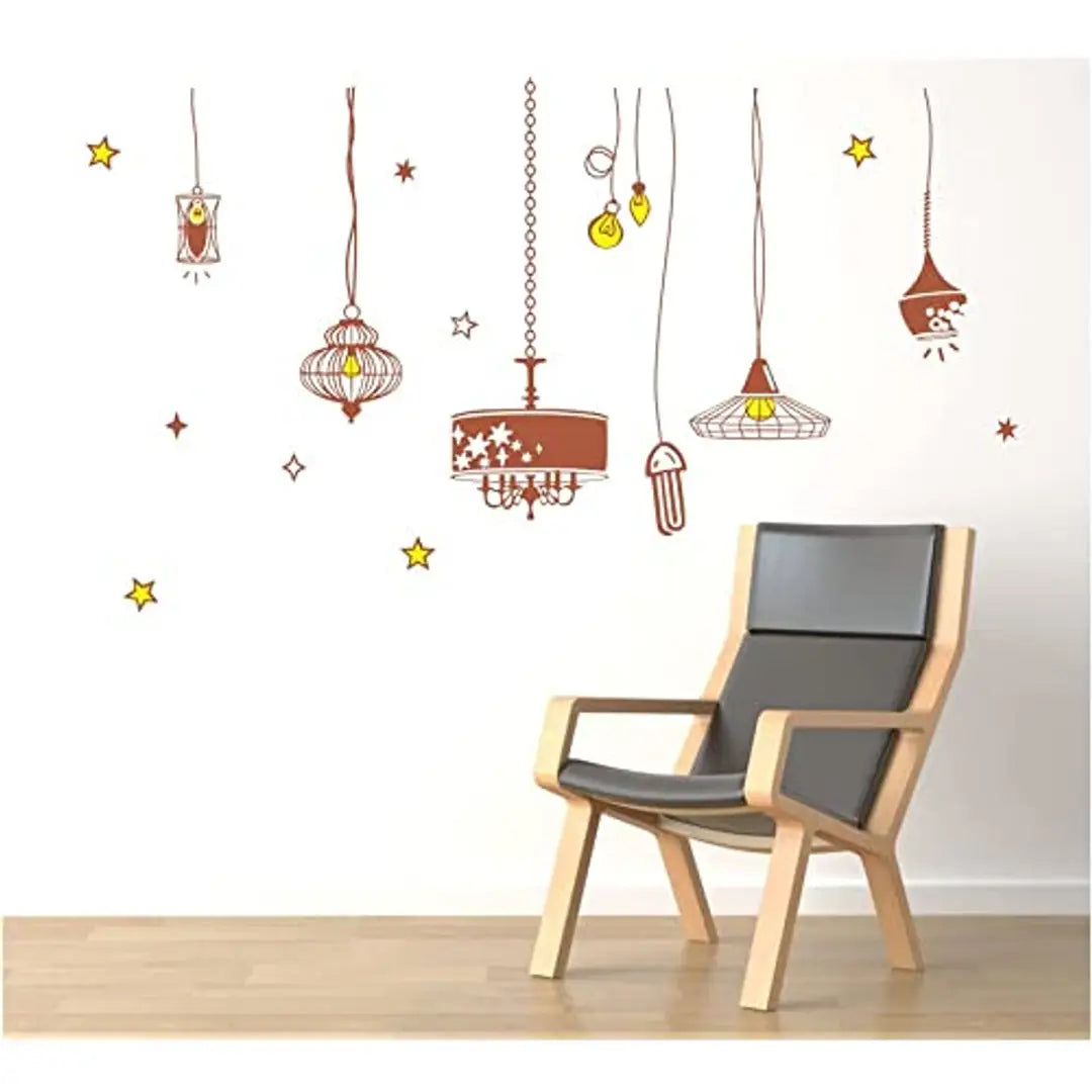 Hanging Electronics Abstract Wall Sticker for Home décor