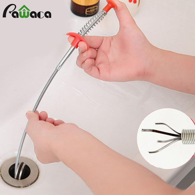 Multi-functional Cleaning Claw Hair Catcher | Kitchen & Bathroom Sink Cleaning Tools | Hair Clog Remover Grabber for Shower Drains Bath Basin