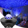 LED Colorful Star Galaxy Projector | Ocean Wave Night Light Rotate Starry Sky Projector| Bluetooth Speaker Room Decor Kids Gifts